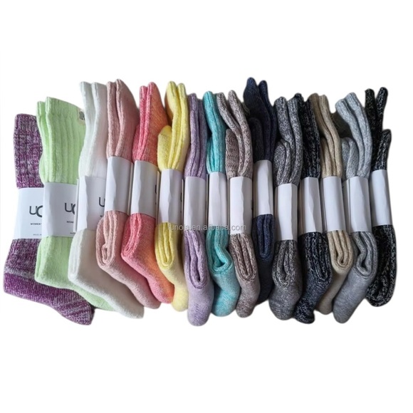 Women’s Luxe Rib Knit Crew Socks — Boutique Exclusive - Picture 4 of 16